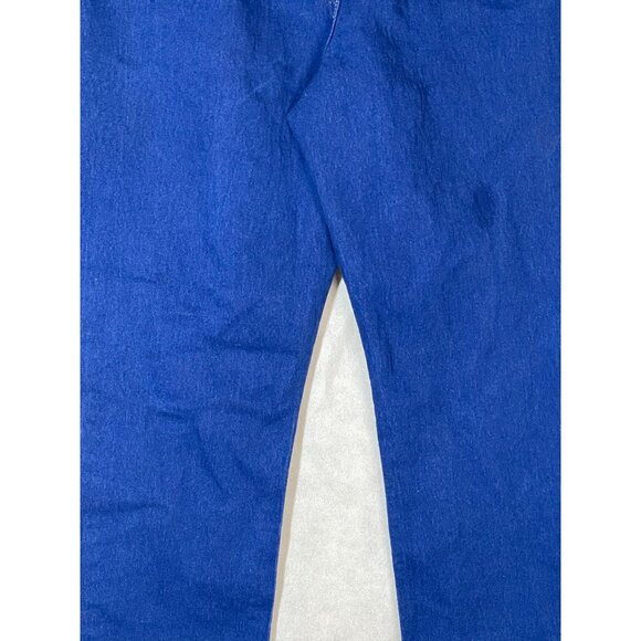 No Boundaries size 13 stretch jeans 4 button closure dark blue with gold 11" ris - Picture 8 of 13